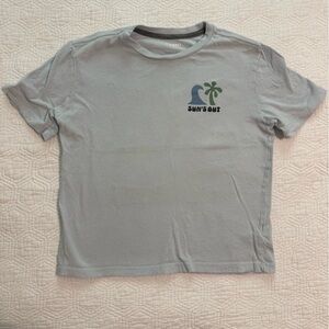 Old Navy Gray 'Sun's Out' Kids Tee